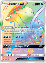 Suicune GX LOT 220/214 - Echo des Donners