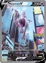 Mewtu V PGO 072/78 - Pokémon GO