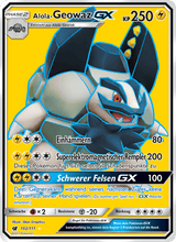 Alola-Geowaz GX CIN 102/111 - Aufziehen der Sturmröte