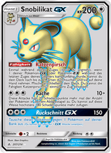 Snobilikat GX UNB 207/214 - Kräfte im Einklang