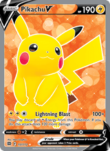 Pikachu V BRS 157/172 - Strahlende Sterne