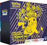 Pokémon Top-Trainer-Box Karmesin & Purpur - Stürmische Funken