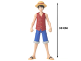 One Piece Anime Heroes Mega Figur – Monkey D. Luffy – 30 cm