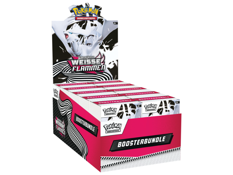 Pokémon Boosterbundle Karmesin & Purpur – Weiße Flammen