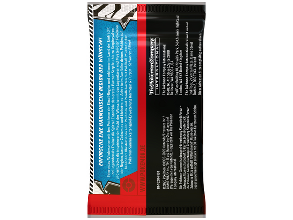 Pokémon Boosterpack Karmesin & Purpur – Schwarze Blitze