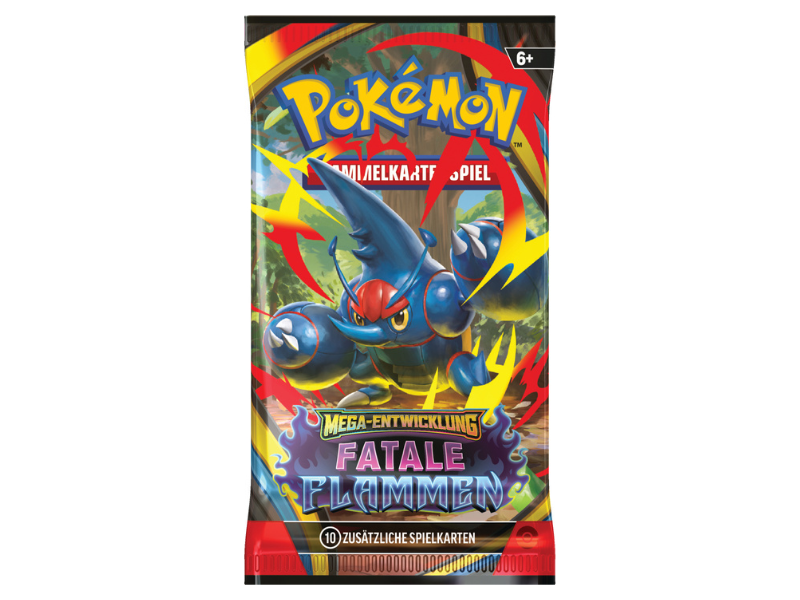 Pokémon Boosterpack Mega-Entwicklung - Fatale Flammen
