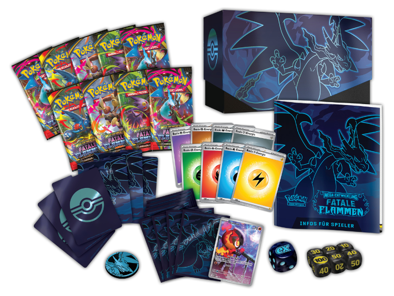 Pokémon Top-Trainer-Box Mega-Entwicklung - Fatale Flammen