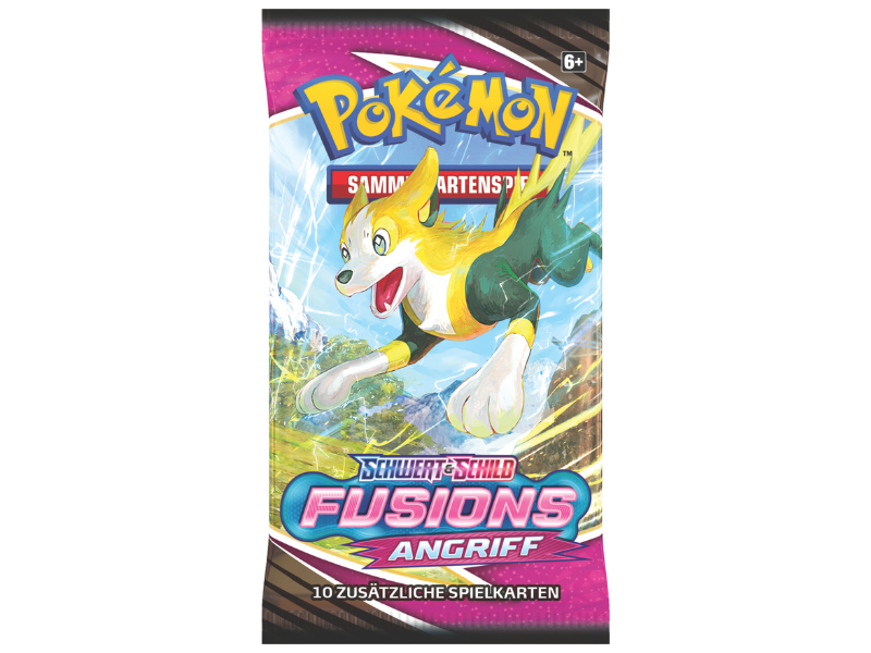 Pokémon Display - Schwert & Schild - Fusionsangriff (36 Booster) + Acryl Case