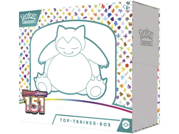 Pokémon Top-Trainer-Box Karmesin & Purpur - 151