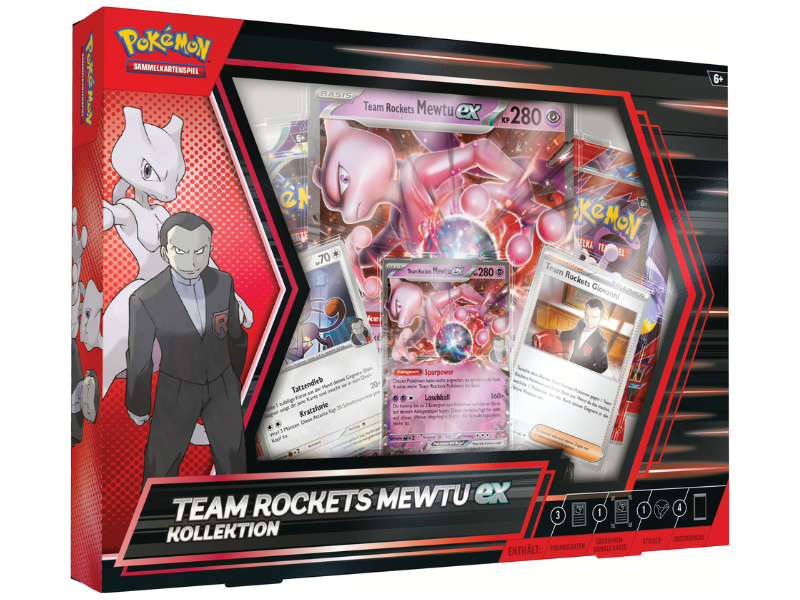 Pokémon Team Rockets Mewtu-ex Kollektion