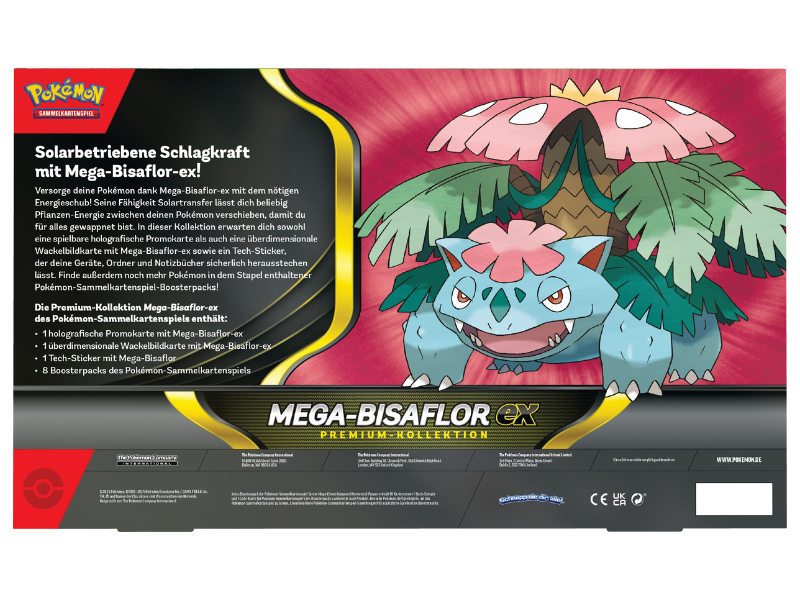 Pokémon Premium-Kollektion Mega-Bisaflor-ex