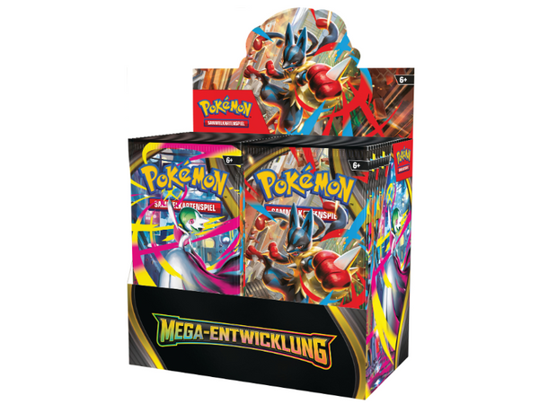 Pokémon Display - Mega-Entwicklung (36 Booster)