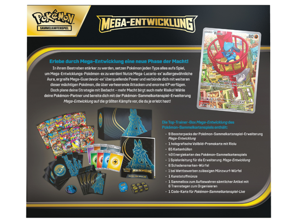 Pokémon Top-Trainer-Box - Mega Entwicklung: Mega-Lucario