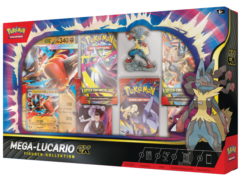 Pokémon Figuren-Kollektion Mega-Lucario-ex
