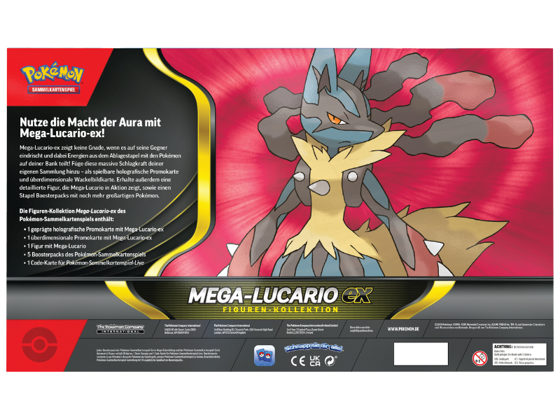 Pokémon Figuren-Kollektion Mega-Lucario-ex
