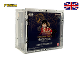 One Piece Card Game – OP01 „Romance Dawn“ (Display, First Edition – Blue Bottom) + Acryl Case