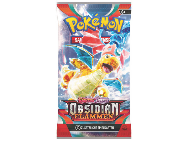 Pokémon Boosterpack Karmesin & Purpur - Obsidianflammen