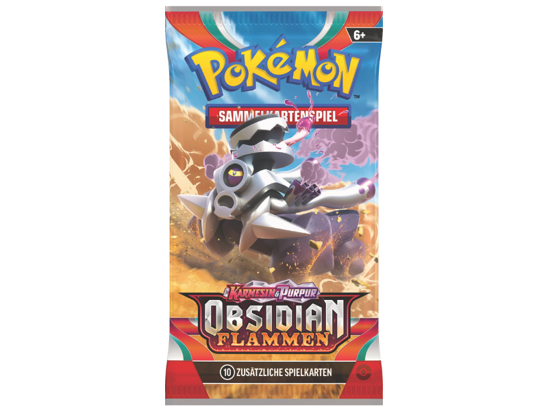 Pokémon Boosterpack Karmesin & Purpur - Obsidianflammen