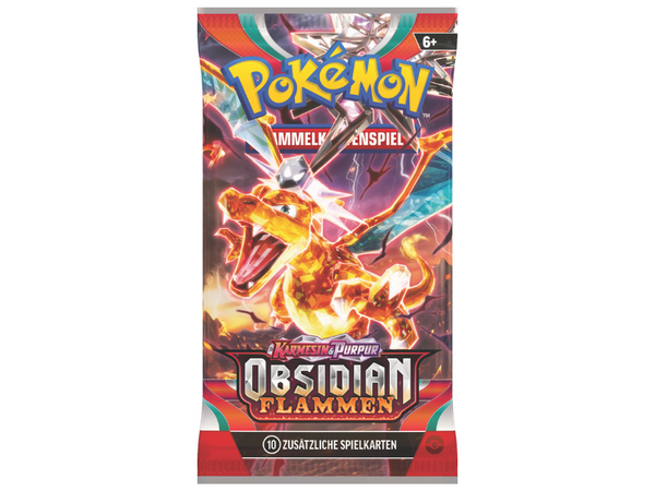 Pokémon Boosterpack Karmesin & Purpur - Obsidianflammen