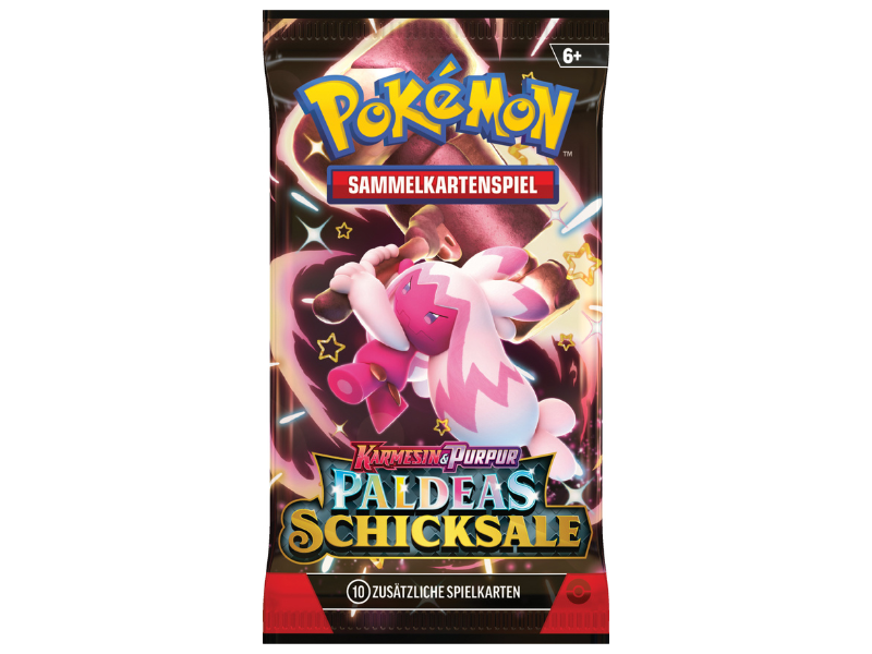 Pokémon Boosterpack Karmesin & Purpur - Paldeas Schicksale