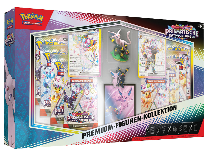 Pokémon Premium-Figuren-Kollektion Karmesin & Purpur - Prismatische Entwicklungen