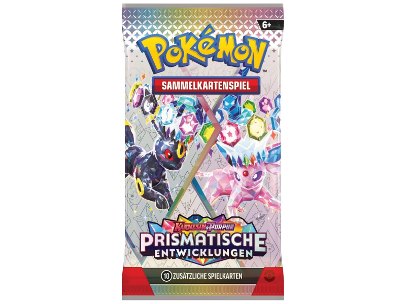 Pokémon Boosterpack Karmesin & Purpur - Prismatische Entwicklungen