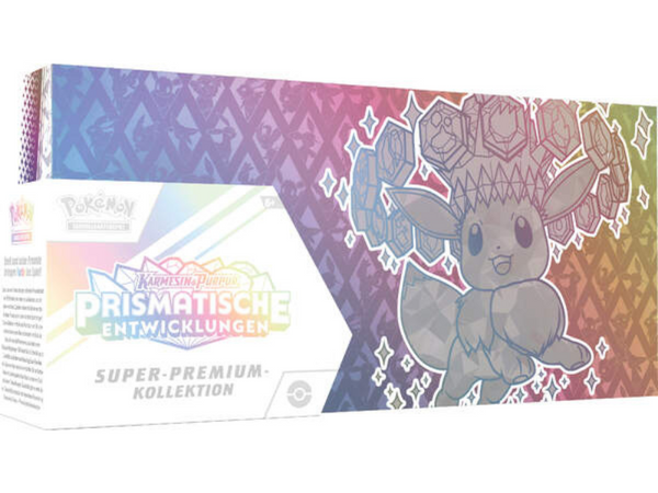 Pokémon Super-Premium-Kollektion Karmesin & Purpur – Prismatische Entwicklungen