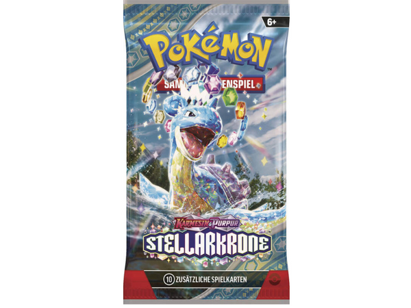 Pokémon Boosterpack Karmesin & Purpur - Stellarkrone