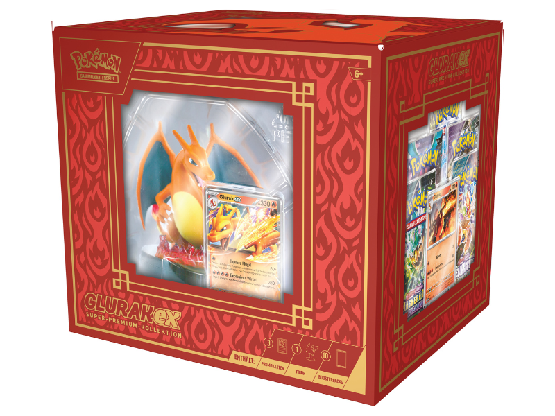 Pokémon Super-Premium-Kollektion Glurak-ex