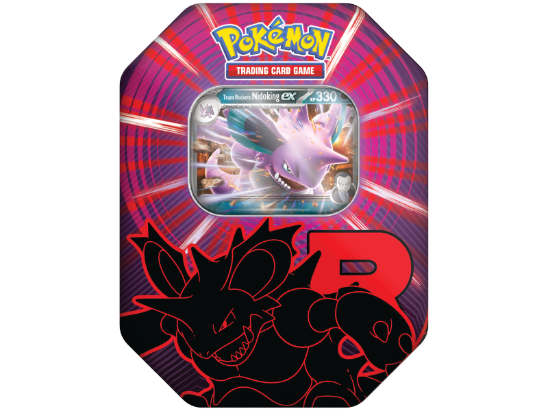 Pokémon Tin-Box - Team Rockets Nidoking-ex