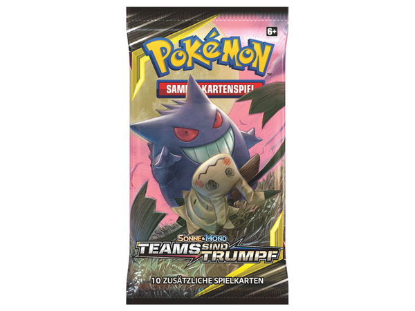 Pokémon Bosterpack Sonne & Mond - Teams sind Trumpf
