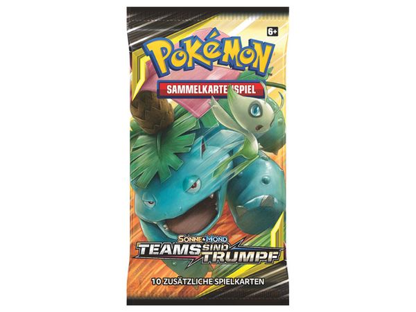 Pokémon Bosterpack Sonne & Mond - Teams sind Trumpf