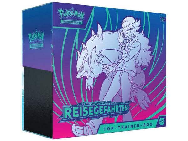 Pokémon Top-Trainer-Box Karmesin & Purpur - Reisegefährten