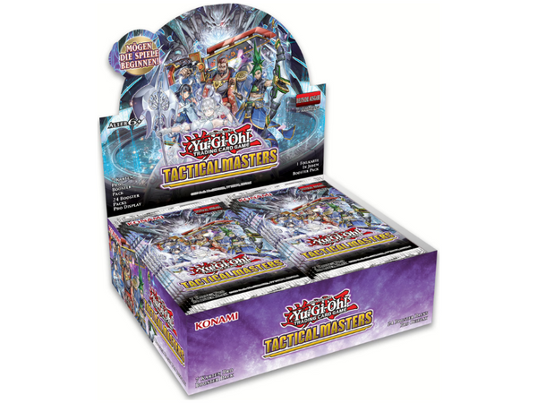 YU-GI-OH SB Tactical Masters Booster Display (24 Booster)