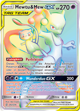 Mewtu & Mew GX UNM 242/236 - Bund der Gleichgesinnten