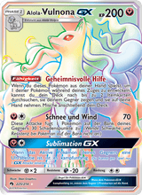 Alola Vulnona GX LOT 225/214 - Echo des Donners