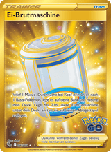 Ei-Brutmaschine PGO 087/78 - Pokémon GO