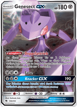 Genesect GX LOT 130/214 - Echo des Donners
