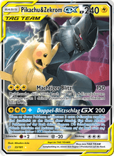 Pikachu & Zekrom GX TEU 33/181 - Teams Sind Trumpf