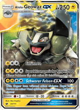 Alola-Geowaz GX CIN 34/111 - Aufziehen der Sturmröte