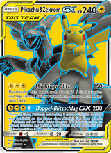 Pikachu & Zekrom GX TEU 162/181 - Teams Sind Trumpf