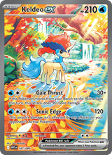 Keldeo-ex WHT 167/86 - Weiße Flammen