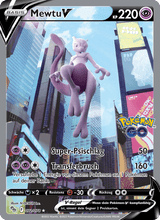 Mewtu V PGO 072/78 - Pokémon GO