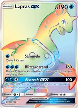 Lapras GX SUM 151/149 - Sonne & Mond
