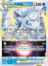 Alola Vulpix-VSTAR SIT 034/195 - Silberne Sturmwinde