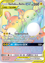 Raichu & Alola-Raichu GX UNM 241/236 - Bund der Gleichgesinnten