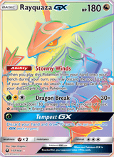 Rayquaza GX CES 177/168 - Sturm Am Firmament