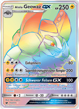 Alola-Geowaz GX CIN 113/111 - Aufziehen der Sturmröte