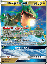 Rayquaza GX CES 109/168 - Sturm Am Firmament
