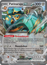 Patinaraja-ex PAL 150/279 - Entwicklungen in Paldea